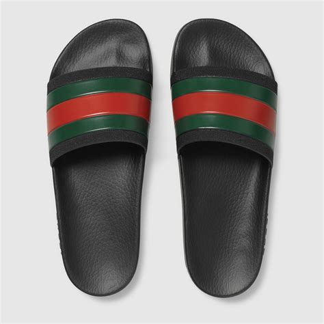 gucci mens flip flops|men's gucci slides cheap.